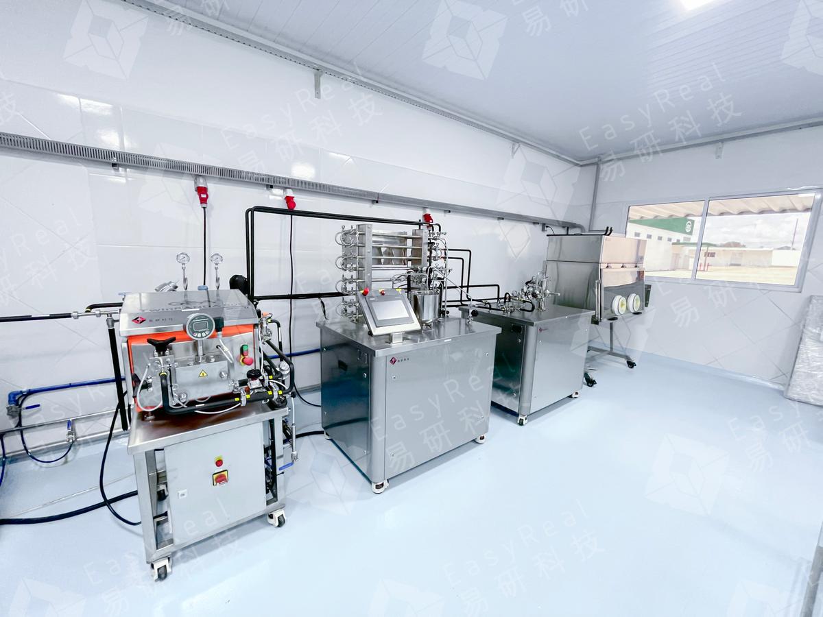 EasyReal Beverage UHT Pilot Plant for VILAC FOODS