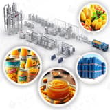 Mango Processing Line Flow Diagram