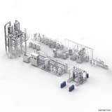puree processing line