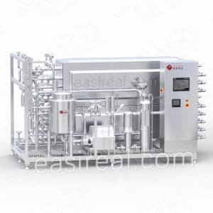 Automatic Tubular UHT Sterilizer For Fruit Juice and Milk