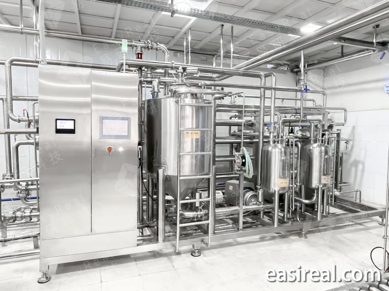 Automatic four-layer tube-in-tube sterilizer for 2TPH tomato paste processing and aseptic filling