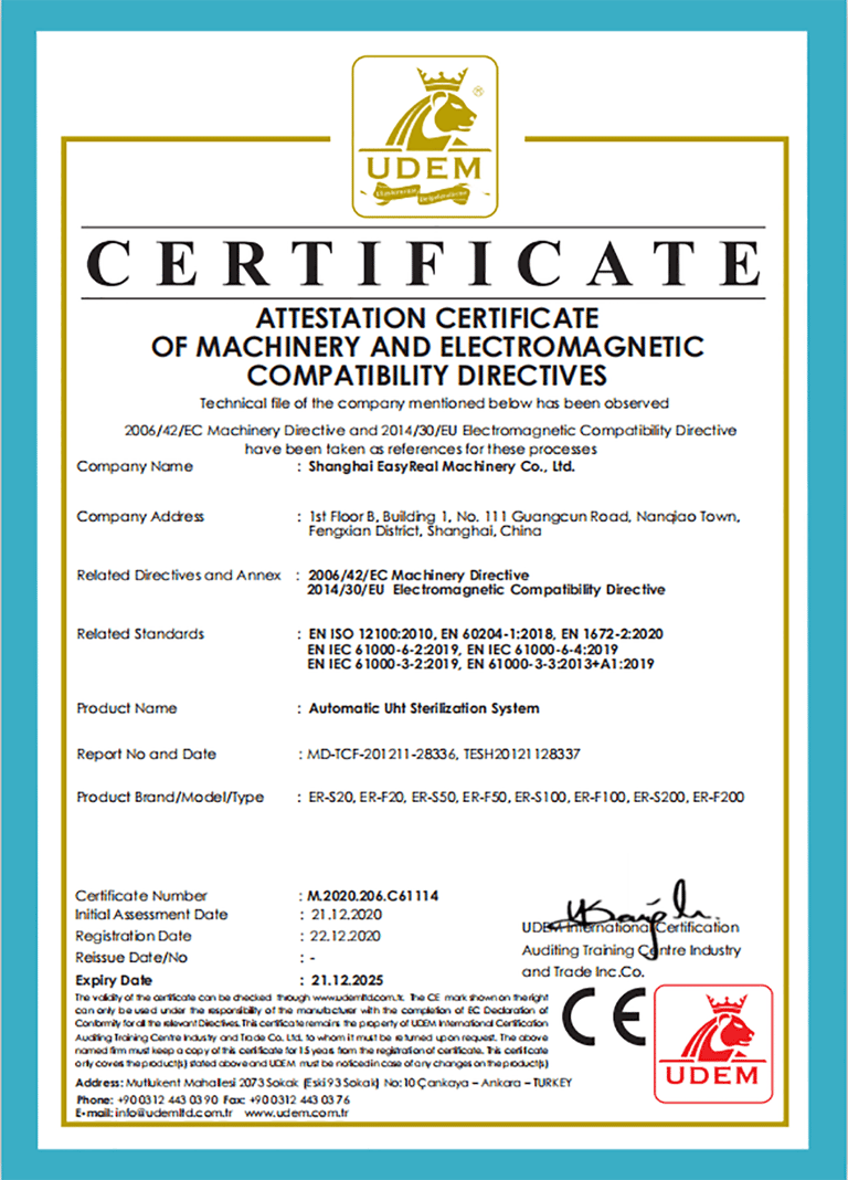 CEcertificate