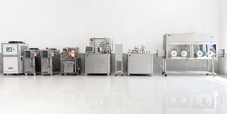 Complete lab-scale UHT HTST sterilization for drink R&D