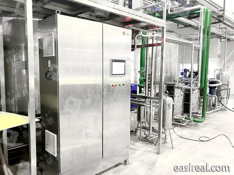 Control Cabinet and Process Piping