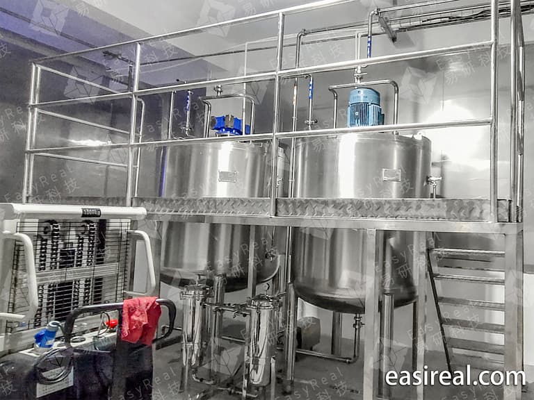 EasyReal Oyster Sauce Line – 316L Cooking & Mixing Tanks