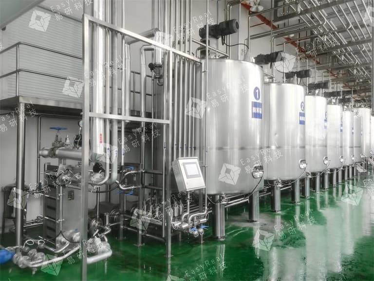 Enzymatic Treatment Tank with Agitator
