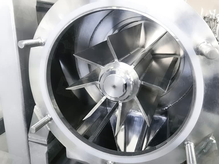 Fruit Puree Machine – Rotor Close-Up