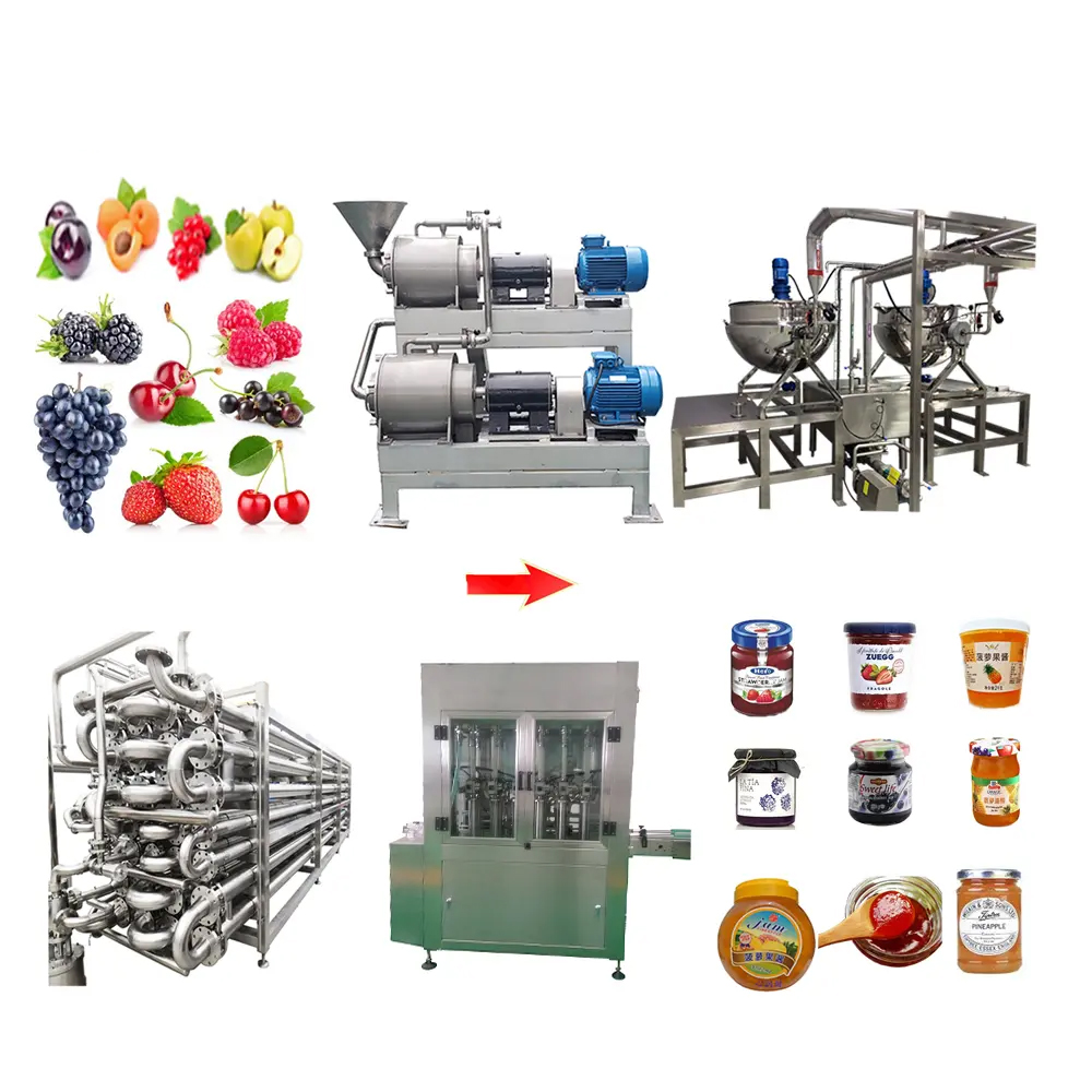 Hot Selling Industrial Jam Processing Line