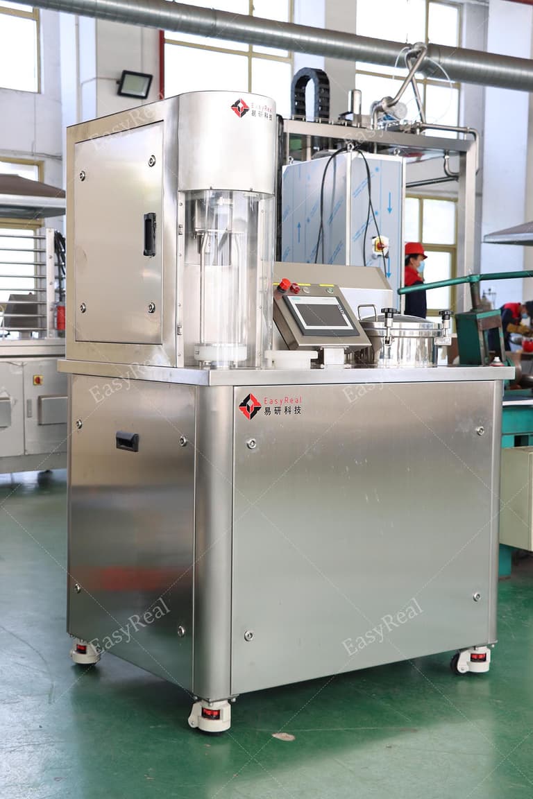 Apparecchiature di ricerca e sviluppo per bevande gassate su scala di laboratorio