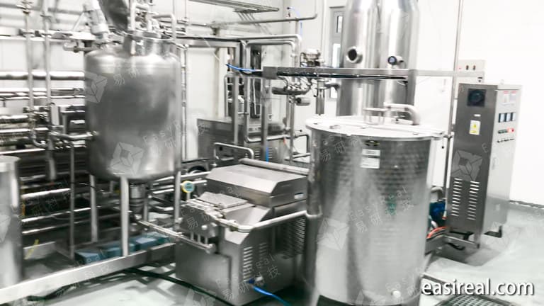 Homogenizer Section of the Carrot Juice Line