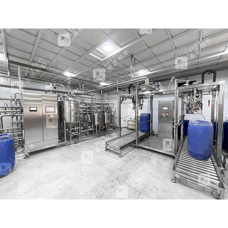 aseptic bag filling machine Factory layout (wider room context)