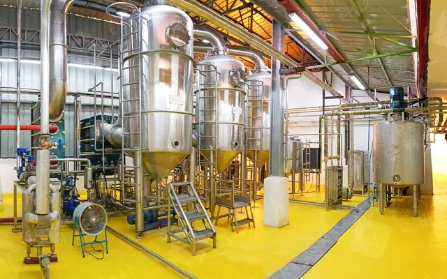 Automatic 3-Effect 3700LPH Plate Evaporation System for Coconut Water Concentrate