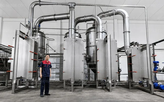 6000 LPH Triple-Effect Coconut Water Evaporator Commissioned in Indonesia