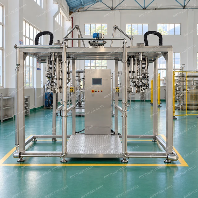 Double-head aseptic bag filling equipment for the FRESHBERRY berry puree project