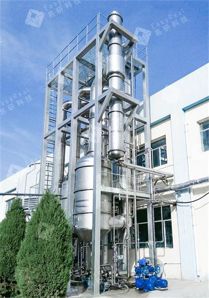Agitator Falling-Film Vacuum Evaporator