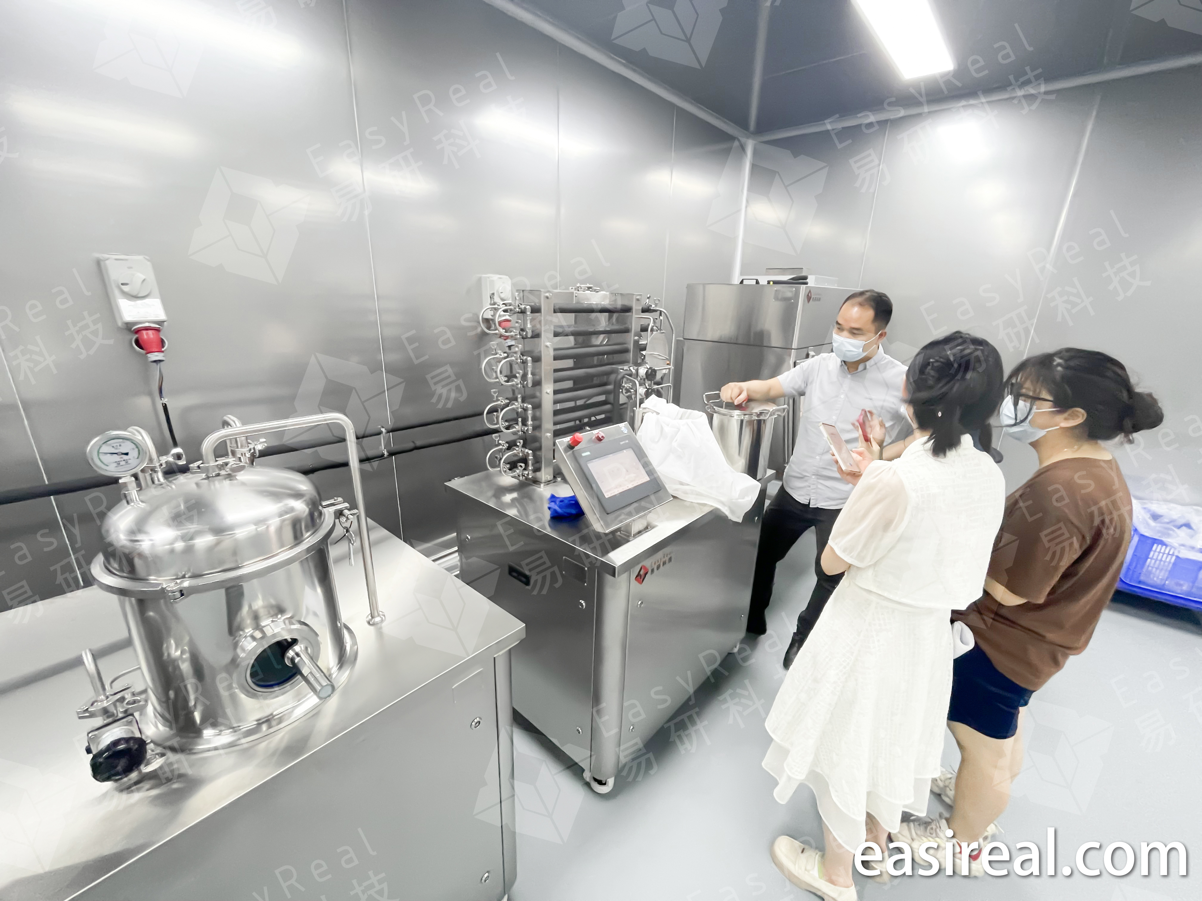 Lab UHT/HTST Plant for A&W Food Service in China