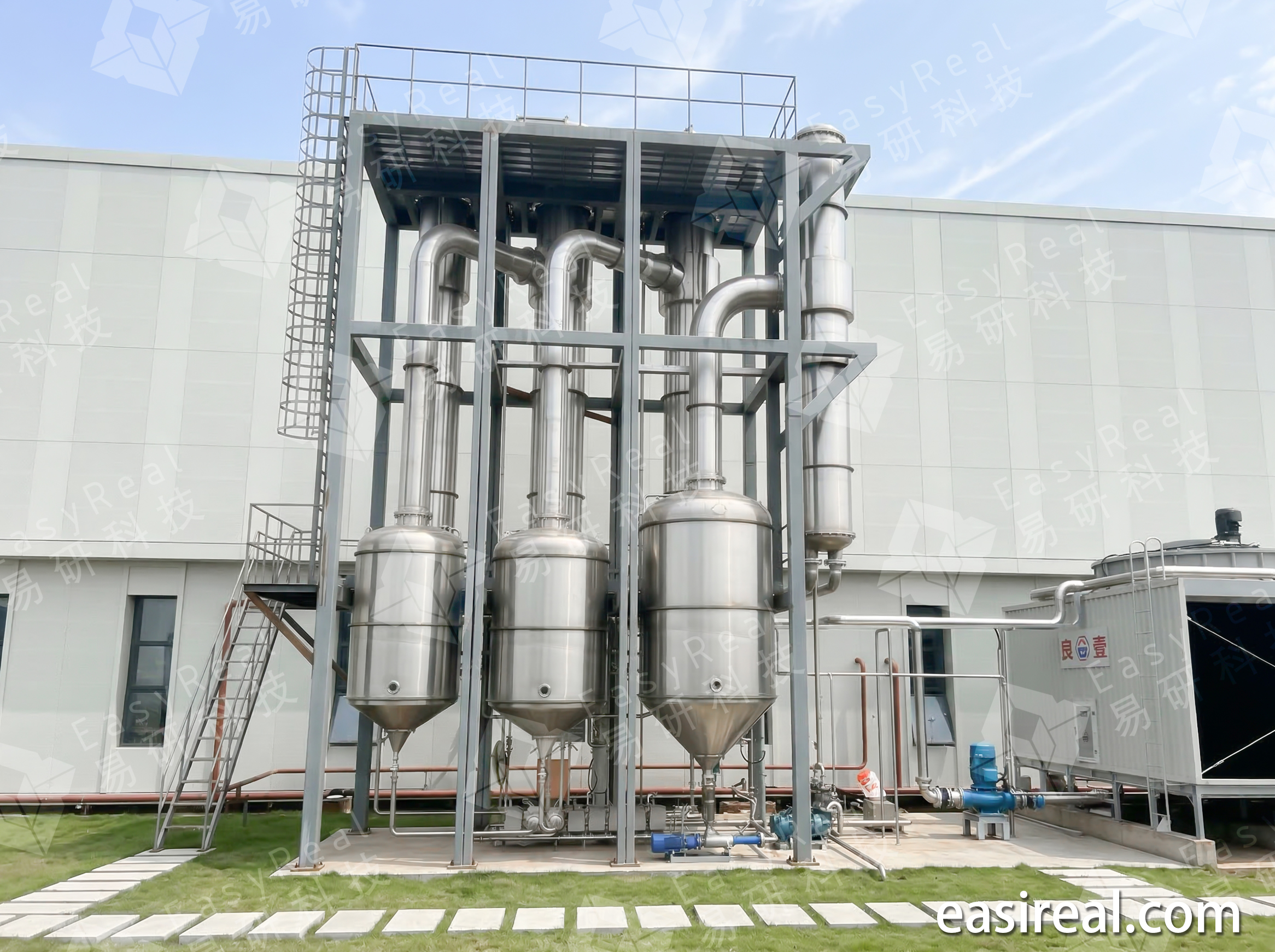 Instalacja do produkcji koncentratu soku cytrusowego o wydajności 8000 l/h dla Beijing Beibingyang Food Co., Ltd.