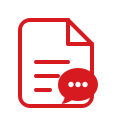 Document and inquiry icon