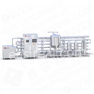 Máy tiệt trùng dạng ống lồng ống dùng cho nghiền nhuyễn thức ăn dạng bột nhão